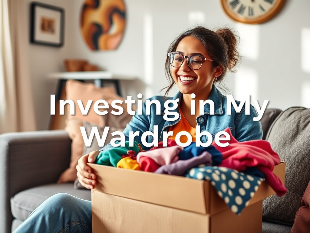 Investing in My Wardrobe